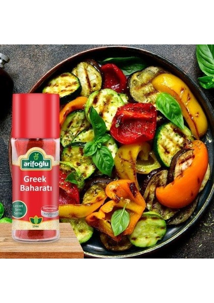 Arifoğlu Greek Spice 60G – Authentic Greek Spice Blend For Mediterranean Flavors, Ideal For Meats, Vegetables, And Sauces | Arifoğlu Yunan Baharatı 60G – Akdeniz Lezzetleri Için Klasik Karışım modelleri