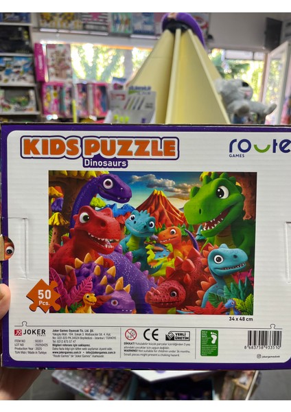 Çocuk Puzzle Dinozor fiyatları