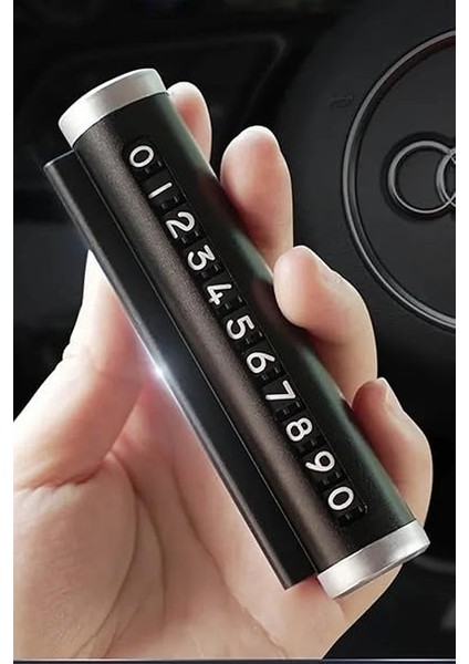 Xm Siyah Metal Kasa Numara Çevirmeli Araç Içi Telefon Numaratör Park Numarası Parkmatik Oto Aksesur fırsatları