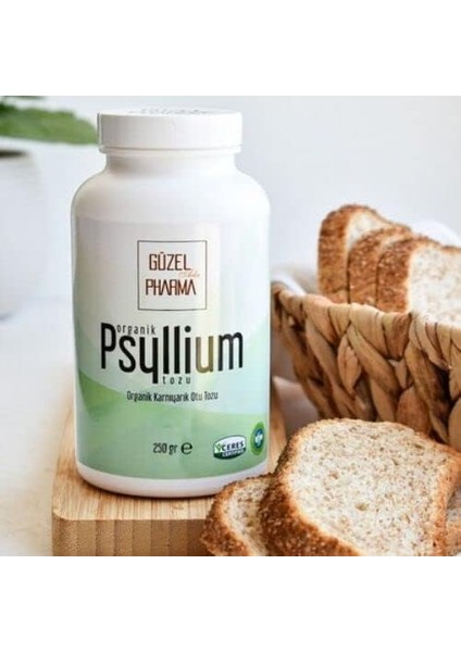Güzel Gıda Organik Karnıyarık Otu Tozu Psyllium 250 gr fiyatları