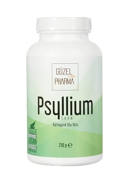 Güzel Gıda Organik Karnıyarık Otu Tozu Psyllium 250 gr modelleri