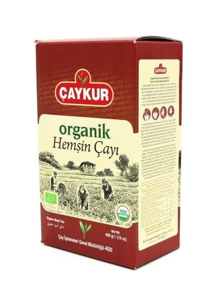Caykur Çaykur Organik Hemşin Çayı 400 gr Karton Kutu