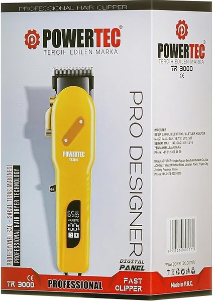TR-3000 Saç Kesim Makinesi fırsatları