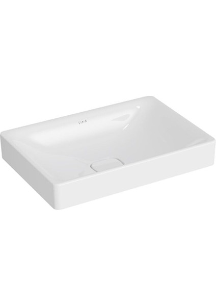 7535B003-1398 Dikdörtgen Çanak Lavabo, 60CM, Beyaz