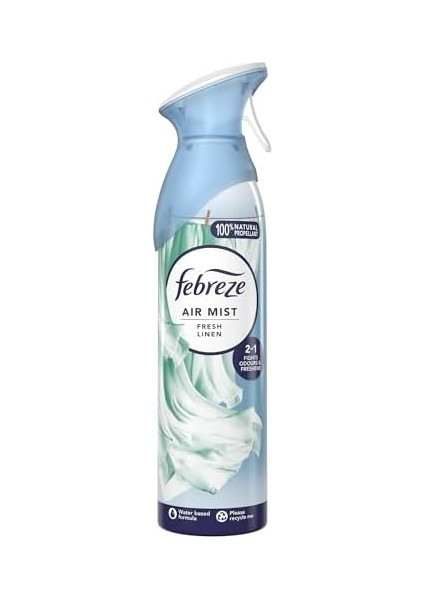 Febreze Hava Ferahlatıcı Sprey Oda Kokusu Temiz Çarşaf 185 ml