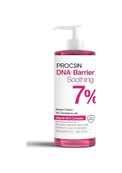 Procsın Dna-Barrier Soothing Cilt Bariyeri Onarıcı Güçlendirici Yüz Temizleme Jeli fiyatları