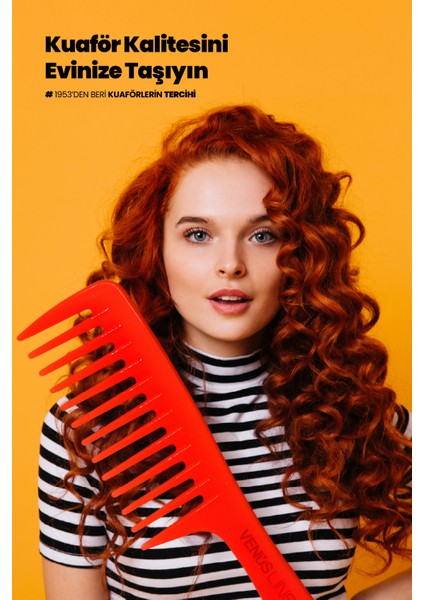 Venüsline 9000 Saç Açma Tarağı – Turuncu Renkli, Islak ve Kuru Saçlar Için fiyatları