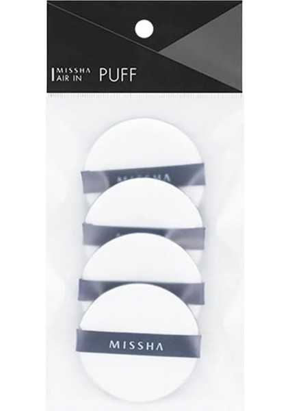 Mıssha Nemli ve Eşit Miktarda Uygulama Sunan Emilim Gücü Yüksek Makyaj Süngeri Air In Puff (4ADET) fiyatları