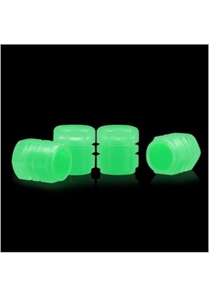 Sibop Kapağı, 4'lü Set, Yeşil, 12MM x 16MM, Tüm Araçlar Için Uyumlu modelleri