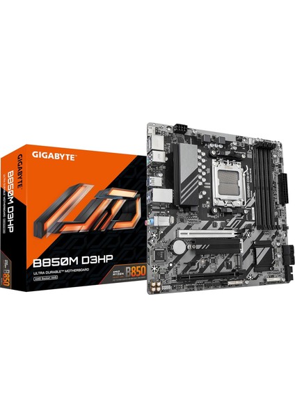 Gıgabyte B850M D3HP LGA1851 Ddr5 7200MHZ(OC) Pcıe 5.0 M.2 Gigabit Lan Matx Anakart