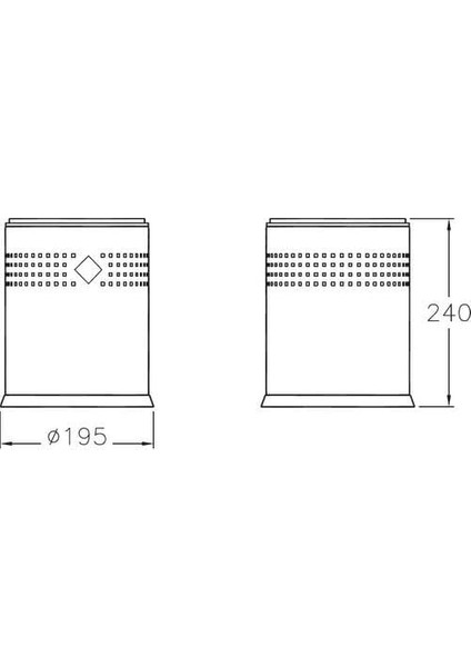 Arkitekta A44048 Çöp Kovası, 3 L, Parlak Paslanmaz Çelik Kaplama fiyatları