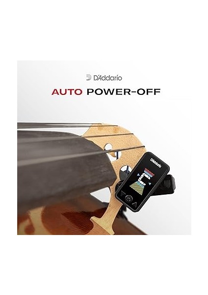 Waves D'addario"eclipse" Gitarlar Için Akort Cihazı | Dünya Çapında En Çok Sevilen Aksesuar Markası | PW-CT-17BK | Eclipse Headstock Tuner | Mavi indirimleri