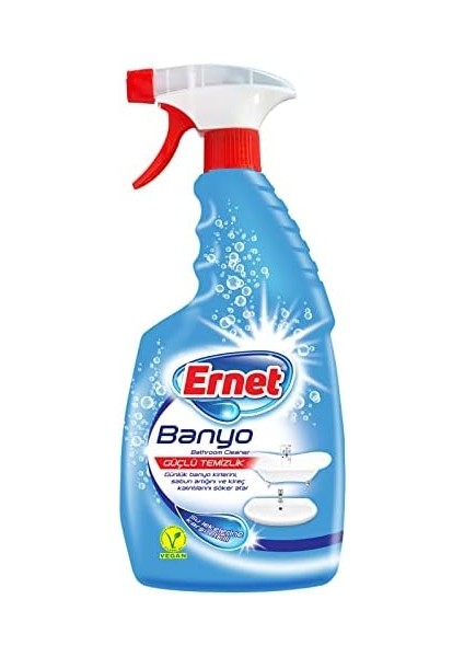 Ernet Süper Likit Banyo Temizleyici 750 ml Sprey'li