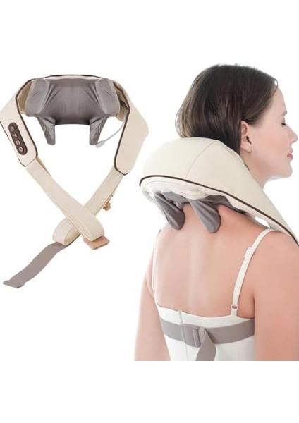 Vooka Şarjlı Ovmalı Isıtmalı Masaj Aleti Insan Eli Yoğurma Hissi