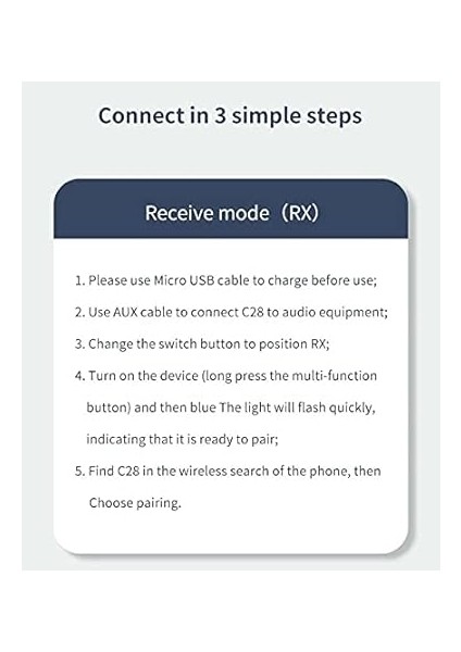 C28 Bluetooth 5.0 Dongle Araç Oto Müzik Ses Alıcısı 3.5mm Aux Kit indirimleri