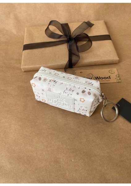 Kadın Hediye Seti – Defter, Anahtarlık ve Çanta Organizer | Desenli Deri Kapaklı Defter indirimleri