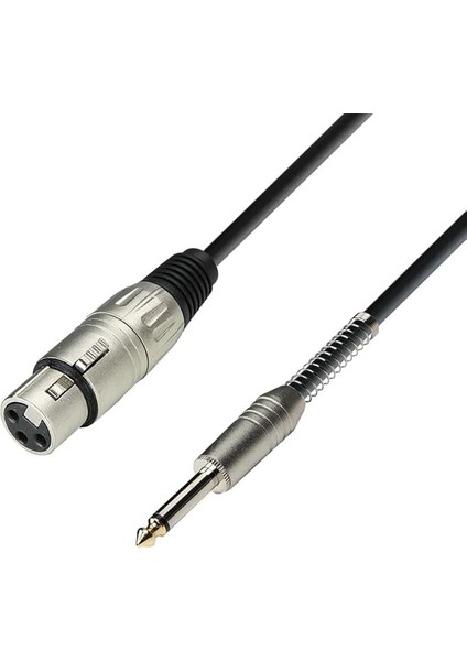 Mfp 0100 Mikrofon Kablo Xlr Dişi 6.3 mm Jak 1 M Mono