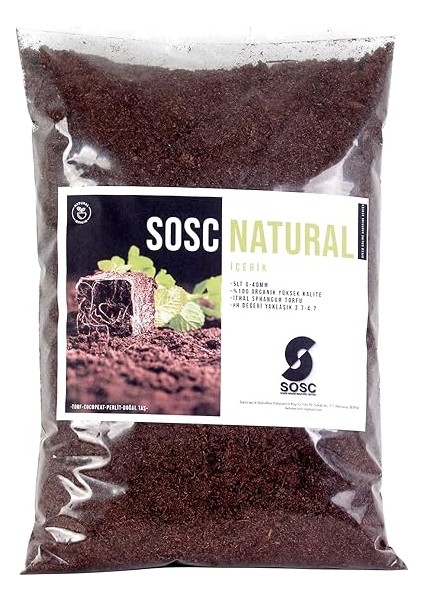 Sphagnum Bitki Yetiştirme Torfu - Böcek Sinek Yapmaz Premium Kalite 5 Lt fırsatları