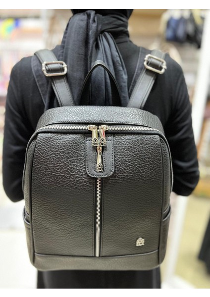 67-9013 Kadın Askılı Sırt Çanta-Siyah fırsatları