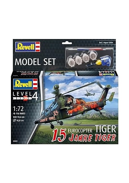Model Set Eurocopter Tiger, 15 Jahre Tige, Oyuncak fiyatları