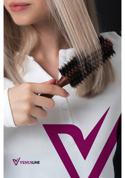 Venüsline Natural 1123 Fön Fırçası – Orta Boy Saçlar Için Düz ve Dalgalı Fön Fırçası fiyatları