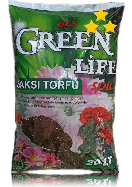 Bitki Toprağı Çiçek Toprağı Torf Humus Katkılı 20 Lt