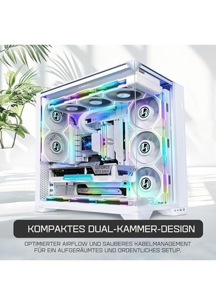 Li O11 Vision Compact Atx Mid-Tower Oyun Pc Kasası - ve Temperli Cam Beyaz Pc Kasası fiyatları