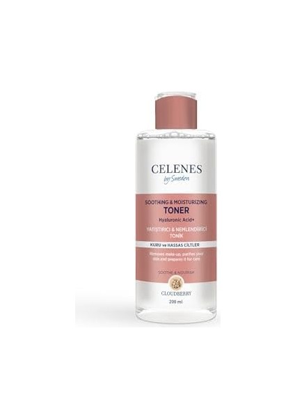 Celenes Cloudberry Nemlendirici & Yatıştırıcı Tonik, 200ML