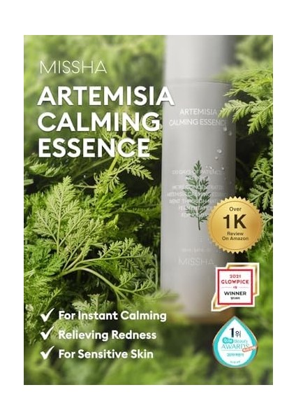 Mıssha Hassas Ciltler Için Artemisia Özü Içeren Nemlendirici Esans Artemisia Calming Essence 150 ml fiyatları