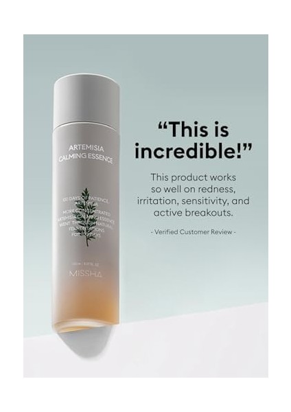 Mıssha Hassas Ciltler Için Artemisia Özü Içeren Nemlendirici Esans Artemisia Calming Essence 150 ml modelleri