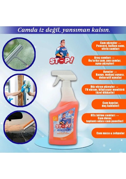 Cam Temizleyici Sprey 750 ml modelleri