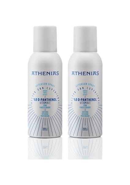 Athenıas Panthenol Spray Güneş Sonrası E Vitamini ve Aloe Vera Kızarık Karşıtı Aftersun 150 ml x 2 Adet fiyatları