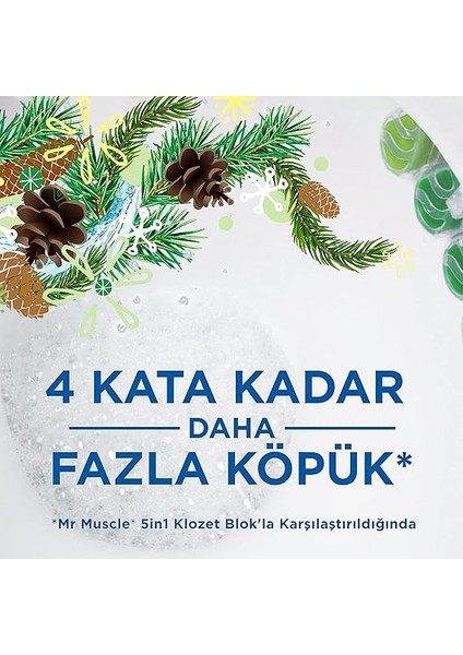 Muscle Active Clean Çam Kokulu 2'li Klozet Bloğu (1 x 2 Adet) fırsatları