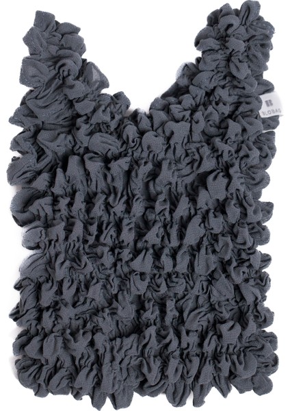 Genişleyen Gri Alışveriş Çantası