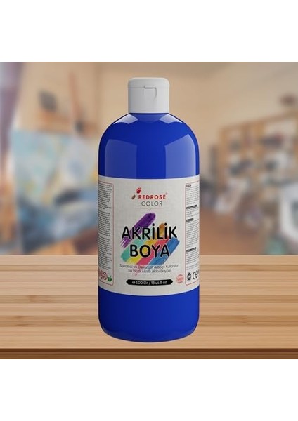 Rose Mavi Akrilik 500 gr fiyatları