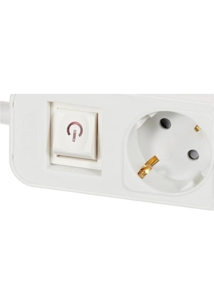 3&apos;lü Çocuk Korumalı Priz 1.5 M Beyaz, CHP2134W/62 fiyatları