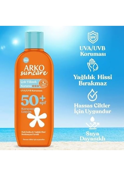 Suncare Güneş Bakım Sütü, SPF50+, 200 Mililitre fiyatları