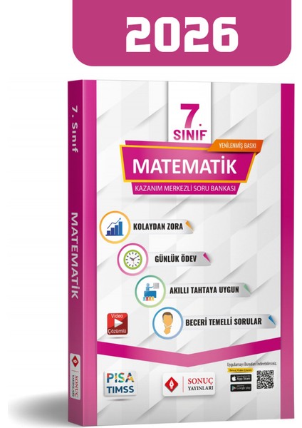 2026 7.sınıf Matematik Modüler Set Sonuç Yayınları