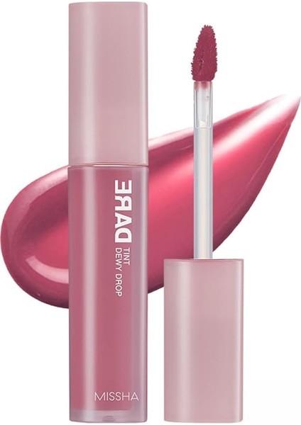 Uzun Süre Kalıcı, Nemli Bitiş Sunan Parlak Tint Dare Tint Dewy Drop (Rosy Drop)
