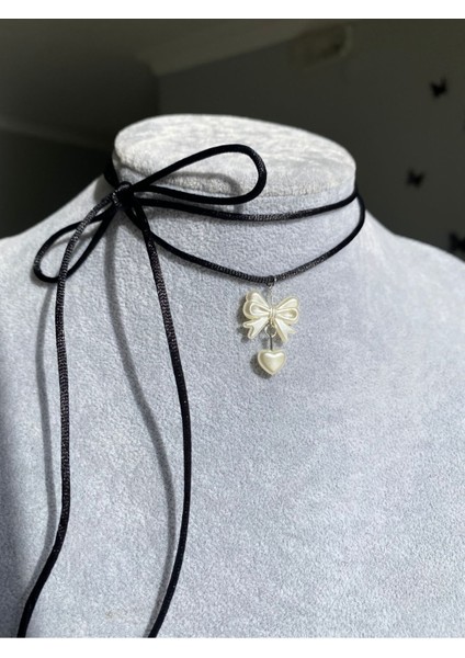 Ipli Bağlanabilir Coquette Aesthetic Incili Fiyonk Kolye fiyatları