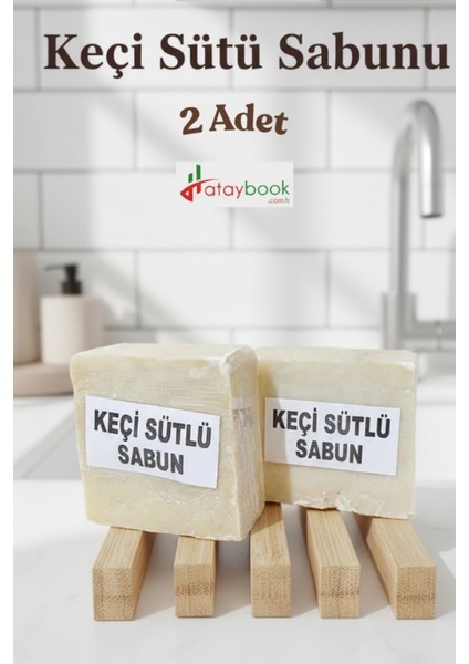 Doğal Keçi Sütü 2 Adet Peeling Cilt Sabunu