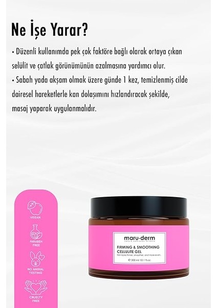 Sıkılaştırıcı Selülit Kremi 300 ml modelleri