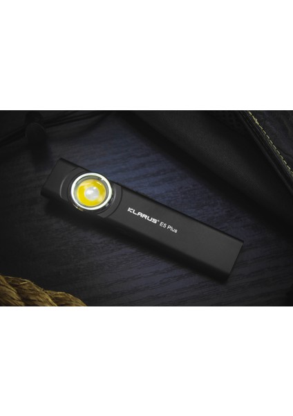 E5 Plus - Ultra Ince, Manyetik, Şarjlı LED Fener