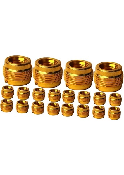 20 Adet Mikrofon Adaptörü Mikrofon Iplik Adaptörü Bom Direği Mikrofon Iplik Adaptörleri Mikrofon Kolu Vida Dişi Adaptörü Mikrofon Standı Için Adaptör Alüminyum Izlemek Bağlayıcı