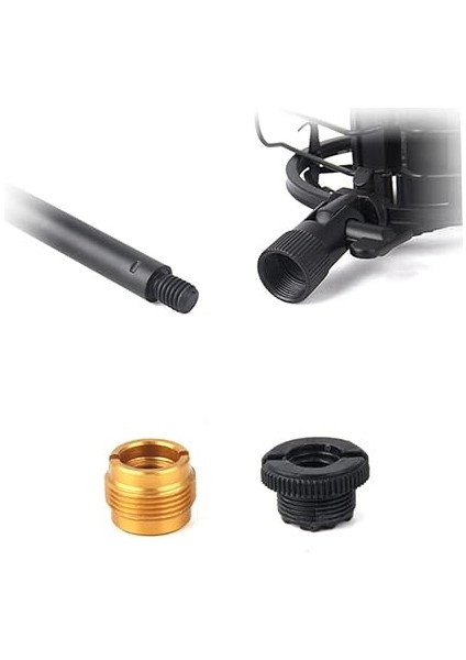 20 Adet Mikrofon Adaptörü Mikrofon Iplik Adaptörü Bom Direği Mikrofon Iplik Adaptörleri Mikrofon Kolu Vida Dişi Adaptörü Mikrofon Standı Için Adaptör Alüminyum Izlemek Bağlayıcı modelleri