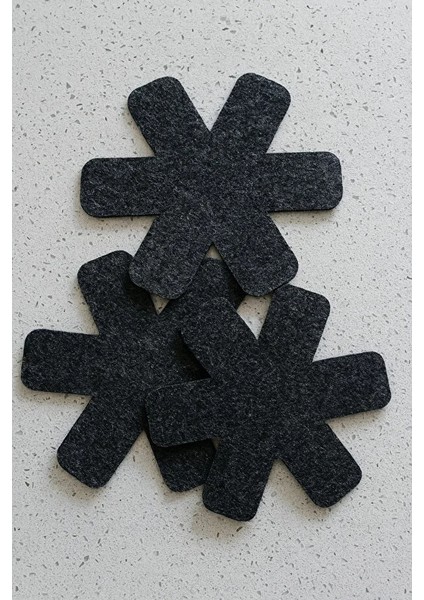 3'lü Tencere Tava Koruyucu Keçe modelleri