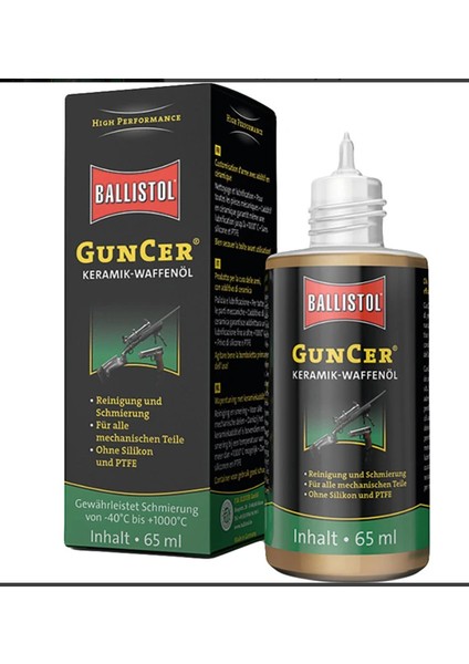 Guncer Seramik Katkılı Bakım Yağı 65 ml