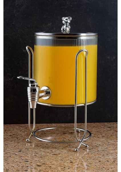 Montella Cam Sebil Metal Ayaklı 2600ML