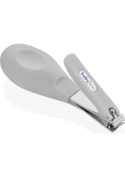 Bebek Kolay Kavrama Çıtçıt Tırnak Makası, Gri