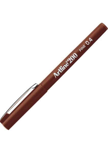 Fineliner 0.4 mm Kahverengi EK-200N